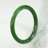Stunning Deep Green Jade Bangle c. 1920