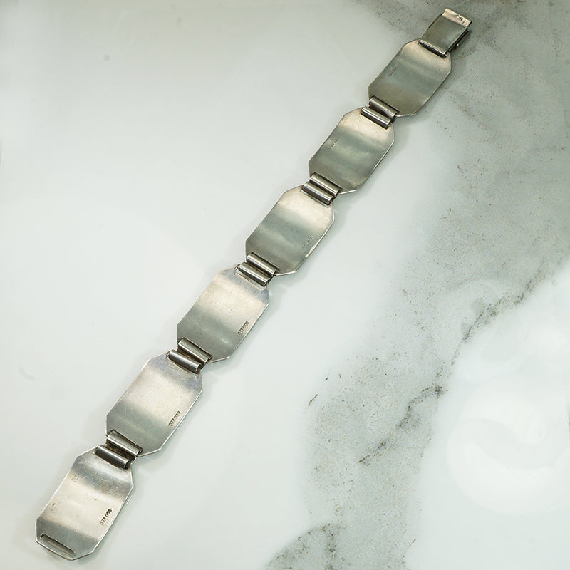 Enameled 1920's German Souvenir Bracelet