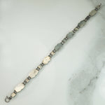 Guilloché Enamel Sterling Silver Bracelet