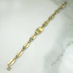 Enameled Holmsen Norwegian Ship Bracelet