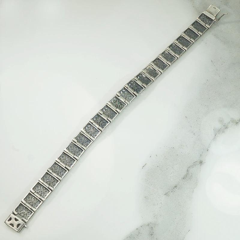 Sterling Filigree Bracelet