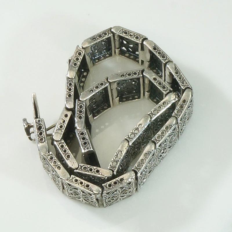Sterling Filigree Bracelet