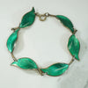 David Andersen Green Leaf Bracelet