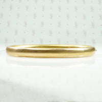 Edwardian Diamond Set Gold Hinged Bangle