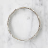Romantic Wrought Sterling Silver Bangle
