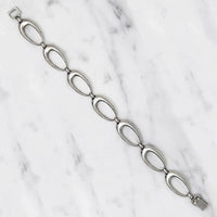 Atomic Age Sterling Silver Bracelet