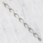 Atomic Age Sterling Silver Bracelet