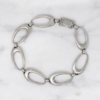 Atomic Age Sterling Silver Bracelet