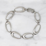 Atomic Age Sterling Silver Bracelet