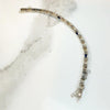 Acanthus Motif Diamond & Sapphire Deco Bracelet
