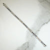 Refined Diamond & Sapphire Art Deco Line Bracelet