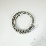 Refined Diamond & Sapphire Art Deco Line Bracelet