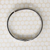 Edgy Sterling Hinged Bracelet Signed Los Ballestros