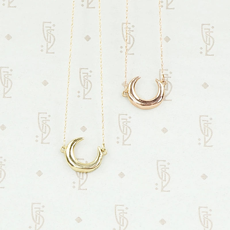 Baby Moon Necklace by 720