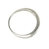Vintage Platinum Band set with Round and Baguette Diamonds