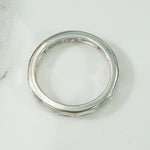 Elegant 1940's Baguette Platinum Eternity Band