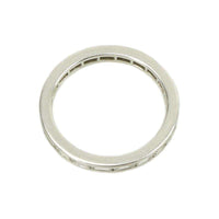 Vintage Platinum and Baguette Diamond Eternity Band