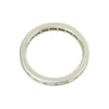 Vintage Platinum and Baguette Diamond Eternity Band