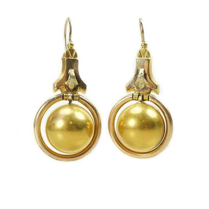 Classic Victorian Articulated Earrings