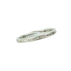 baguette and round diamond thin platinum eternity band 1930's