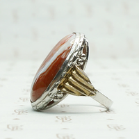 Gorgeous Banded Agate Otsby & Barton Ring