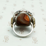 Gorgeous Banded Agate Otsby & Barton Ring