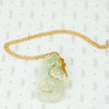 The Bat and Dragon Jade Pendant