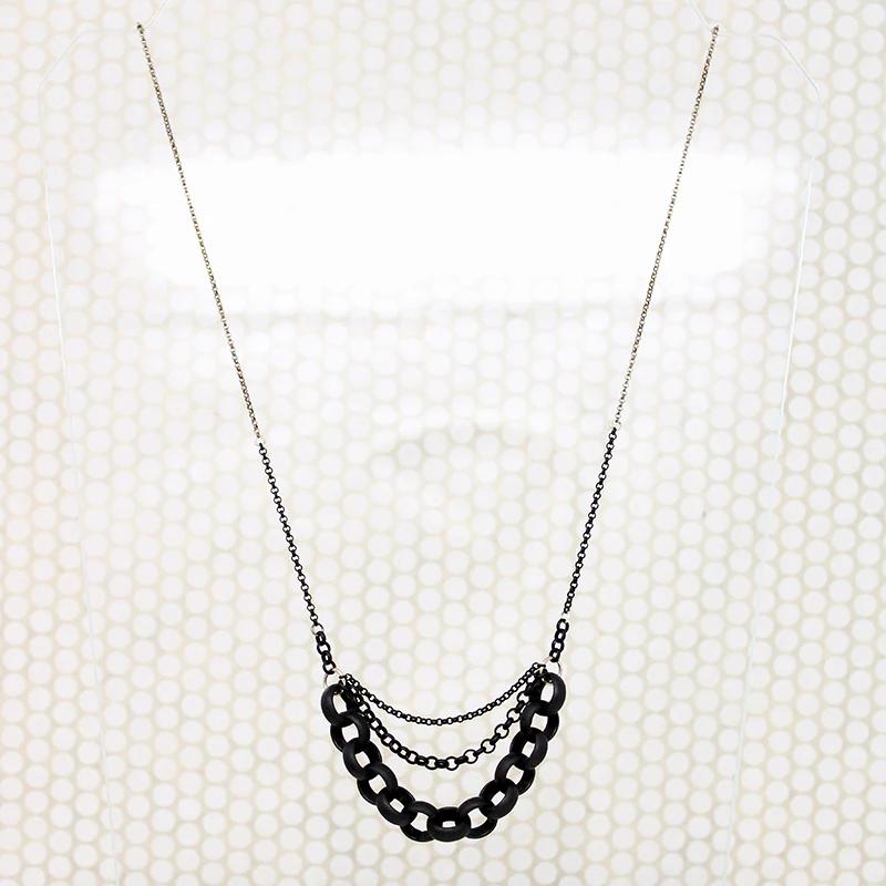 Rock & Roll Blackened Brass Chain Swag by Brin