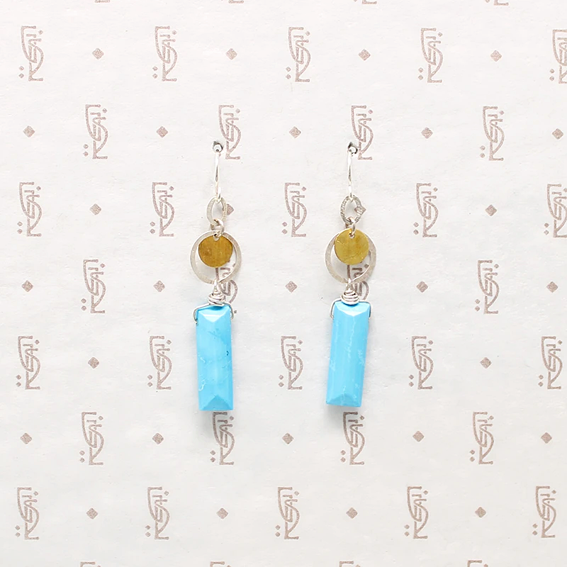 Sunrise Over Water Earrings by Brin