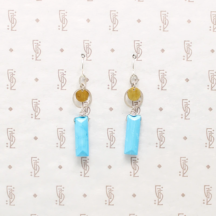 Sunrise Over Water Earrings by Brin
