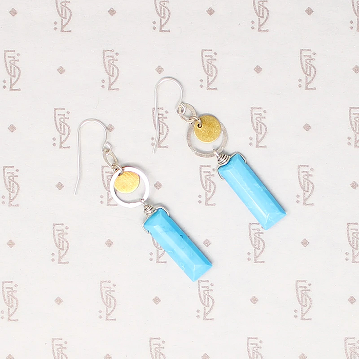 Sunrise Over Water Earrings by Brin