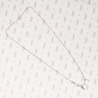Silver Petal Festoon Necklace by Brin