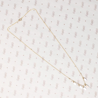 Two Tone Petal Festoon Necklace by Brin