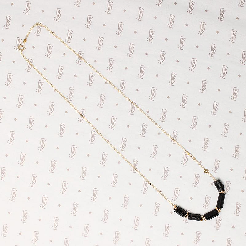 Black Tourmaline Necklace by Brin