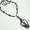 Bold & Graphic Millifiori Bead Sautoir Necklace