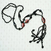 Bold & Graphic Millifiori Bead Sautoir Necklace