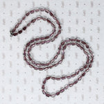 Glittering Purple Cased Glass Beads