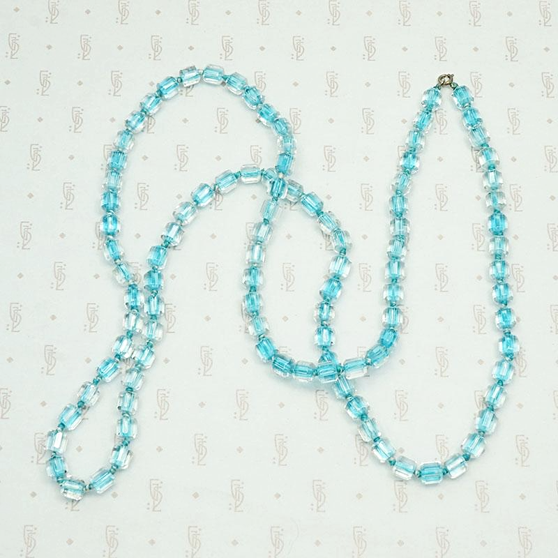 Bright & Pretty Cased Glass Bead Necklace