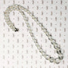 Glittering Glass Graduated Bead Necklace