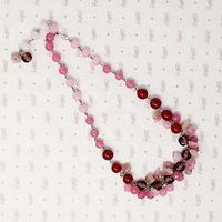 Vivacious Vintage Glass Fruit Bead Necklace
