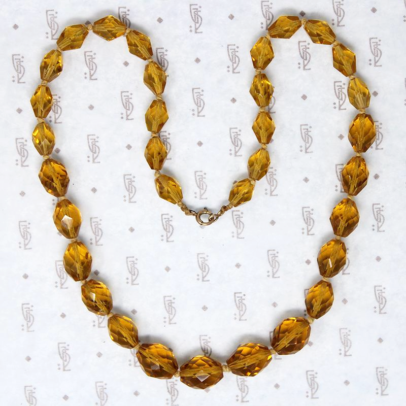 Autumnal Graduated Glass Beads