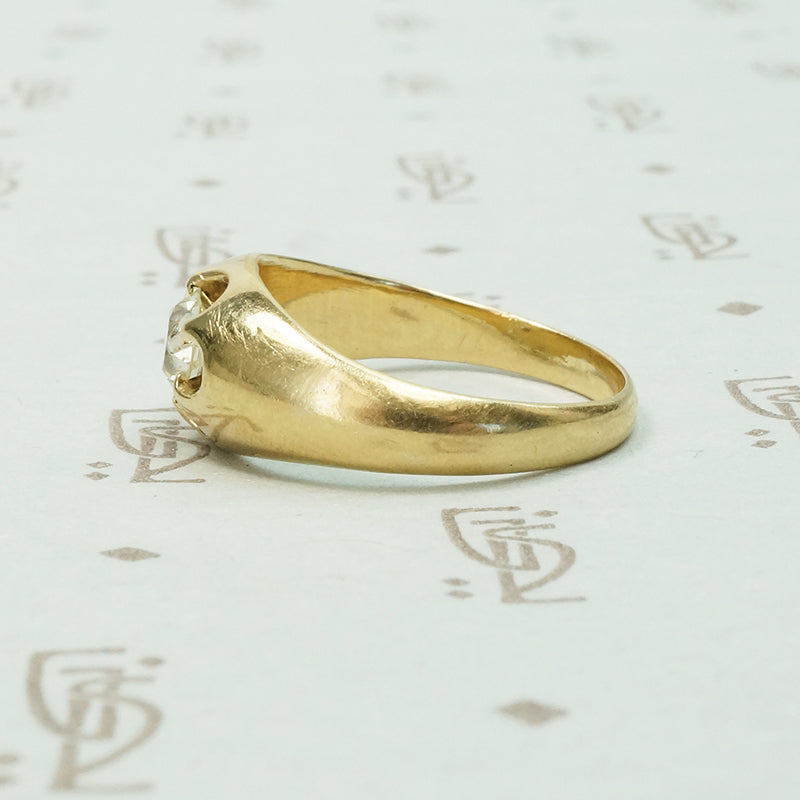 The Beautiful Belcher OEC Diamond Ring