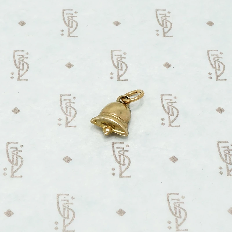 bell charm 9ct