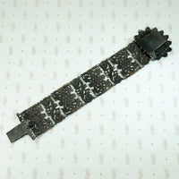 Berlin Iron Bracelet with Iron & Steel Cameo Clasp