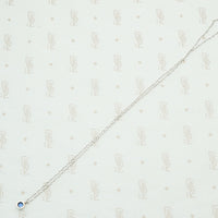Montana Sapphire and Recycled White Gold necklace