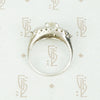 Diamond Covered Platinum 1930s Engagement Ring
