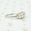 Gorgeous Edwardian Platinum Diamond Band