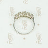 Gorgeous Edwardian Platinum Diamond Band