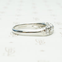 Classic 1/2 Carat Platinum and Diamond Band