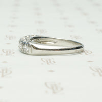 Classic 1/2 Carat Platinum and Diamond Band